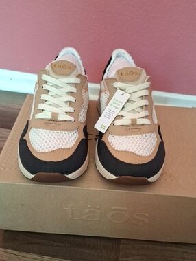 Taos Footwear Black Taupe Multi Women's Sneakers
